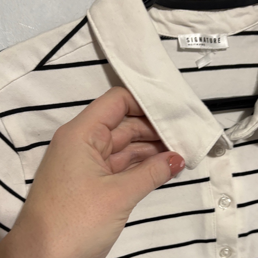 Striped Polo Dress - Picture 6 of 7